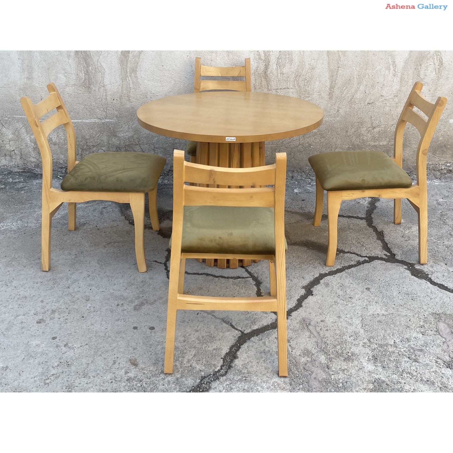 میز و صندلی ناهارخوری ۴ نفره گالری چوب آشنایی مدل Gvz-Boshk - Image 3