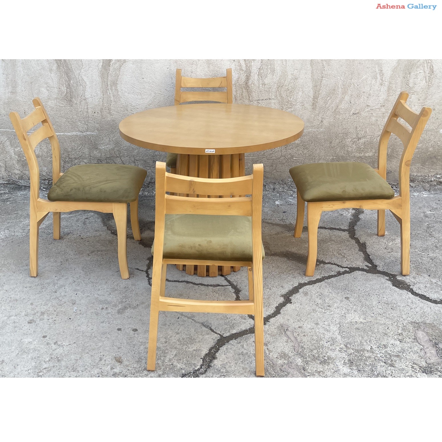 میز و صندلی ناهارخوری ۴ نفره گالری چوب آشنایی مدل Gvz-Boshk - Image 4