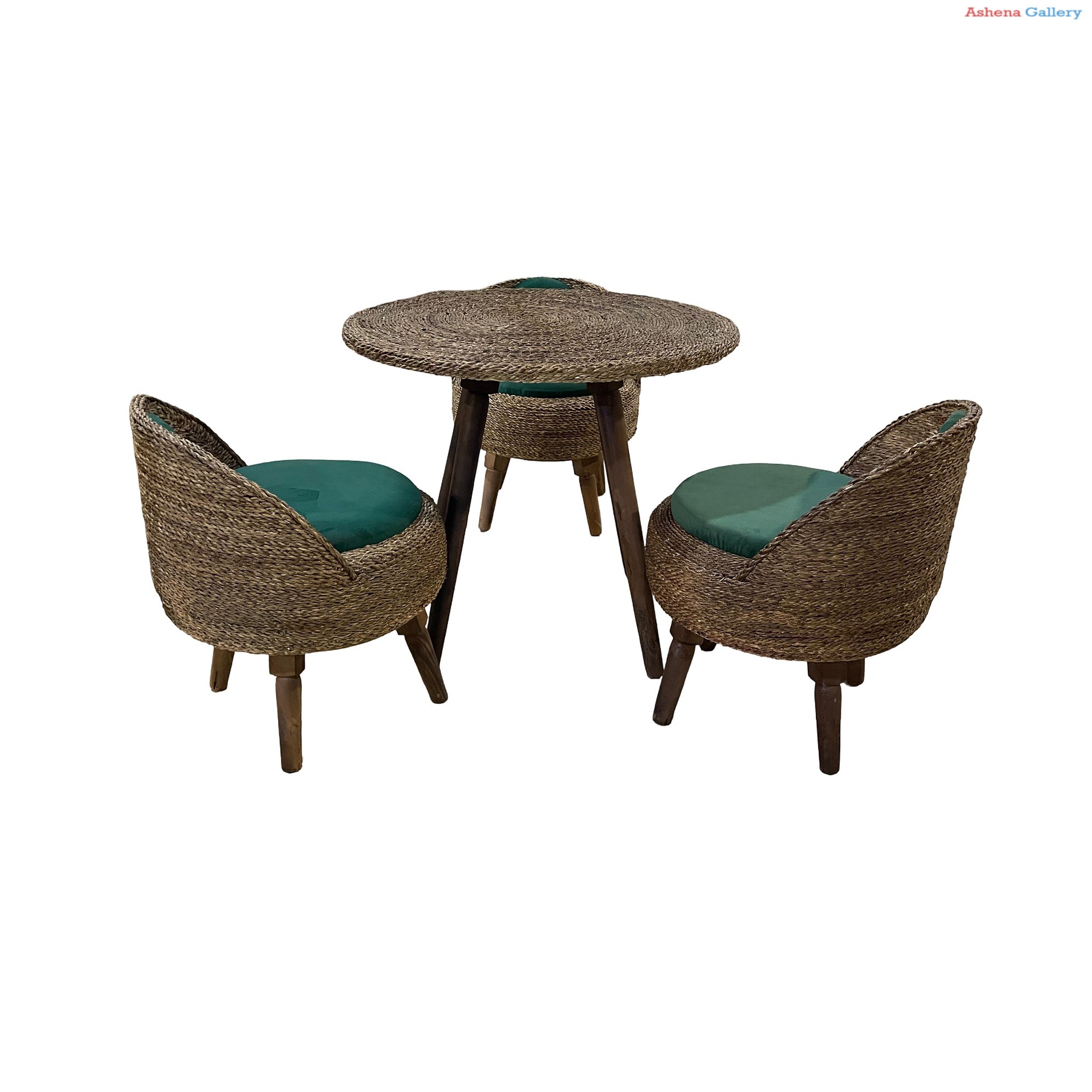 میز و صندلی ناهارخوری ۳ نفره گالری چوب آشنایی مدل Hsr3