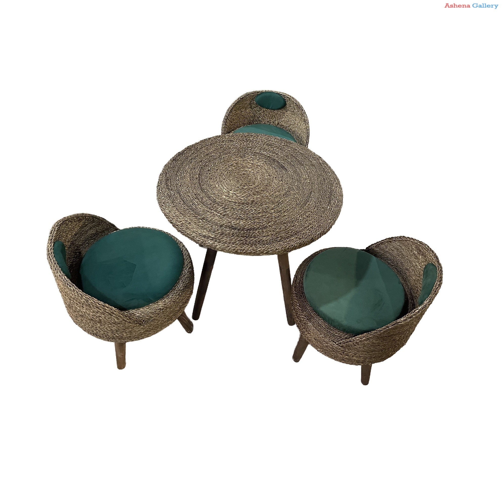 میز و صندلی ناهارخوری ۳ نفره گالری چوب آشنایی مدل Hsr3 - Image 2