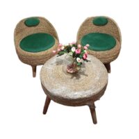 میز و صندلی ناهارخوری ۲ نفره گالری چوب آشنایی مدل Hsr2